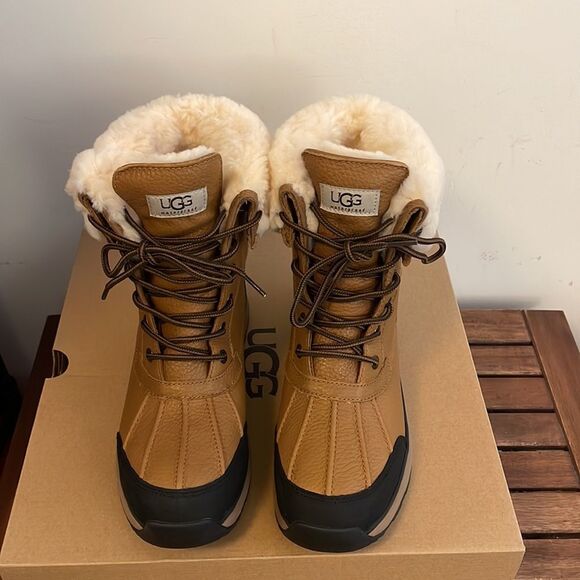 UGG Adirondack III Boot Chestnut Women Size 6.5 - Picture 5 of 14